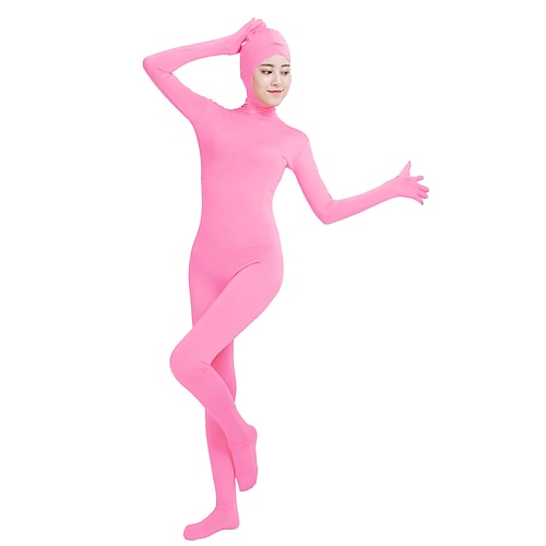 Zentai-Anzüge Catsuit Ganzkörperanzug Karnevalskostüm Ganzkörperanzug Königstag Alle Einfarbig Lycra Kostüm für Party Bühne Kinder Erwachsene Image