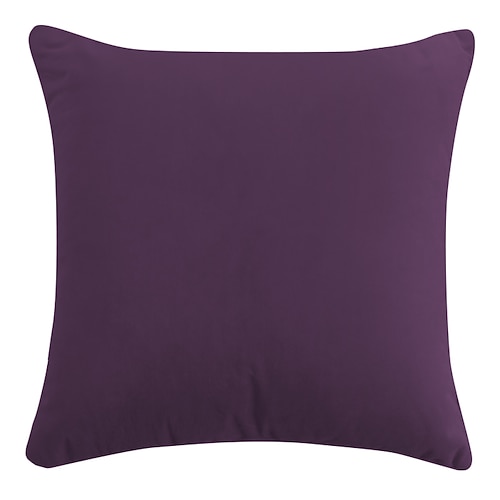 Einfarbiger Kissenbezug im Freien, wasserdichter Technologie-Kissenbezug, beschichteter Outdoor-Garten-Sofakissen, modern, einfach, 1 Stück