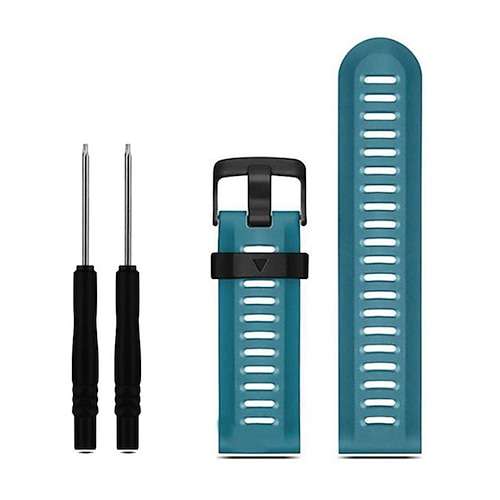 Uhrenarmband für Garmin Fenix 3 HR Fenix 3 Fenix 7X / 6X / 5X / 3 Sapphire Fenix 6X Pro / 5X Plus / 3 HR Descent Mk1 Mk2 Mk2i D2 Delta PX / Bravo / Charlie Silikon Ersatz Gurt 26mm Atmungsaktiv Image