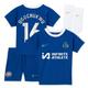 Chelsea Nike Home Stadium Sponsored Kit 2023-24 - Infants with Ugochukwu 16 printing