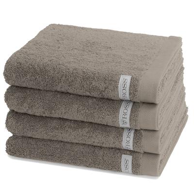 ROSS Sinfonie 4er Set Handtuch Taupe Grau Image