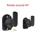 1Set universale Satellite Speaker staffa di montaggio a parete morsetto per supporto a soffitto con