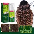 Olio d'oliva Hold & Shine Wrap Mousse Hair Styling Mousse schiuma nutriente profonda con olio