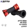 ZTTO BB92 MTB Road Bike Press Fit staffa inferiore 41mm BB90 BB86 PF92 24mm guarnitura Chainset