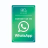 Scheda Chip NFC per Whatsapp Social Media biglietto da visita in plastica a contatto rapido