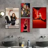 Star Singer Avril Lavigne Poster No incorniciato Poster Kraft Club Bar Paper Vintage Poster Wall Art