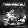 Gold Wing Touring Moto Modello Building Blocks Tecnico Scala 1:5 Moto Mattoni Decorazione da scrivania Set di assemblaggio Giocattoli per bambini