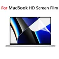Pellicola salvaschermo HD per MacBook Pro 14 M1 M2 Pro Max Air 13 15 16 pellicola morbida per Laptop
