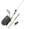 Nuova antenna elettrica per auto radio car booster alimentatore kit antenna segnale auto elettrico