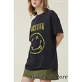 Magliette Nirvana in cotone da donna estive magliette Vintage Rock Band abbigliamento Hip Hop