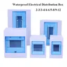 Scatola di distribuzione in plastica a 2-3/3-4/4-6/5-8/9-12 vie scatola di distribuzione per