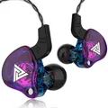 Cavo da 3,5 mm Auricolari cablati QKZ AK6 Auricolare con qualità audio HiFi con cavo Cuffie da gioco Cuffie da gioco Bass Vendita a buon mercato Auricolari