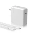 Caricabatterie rapido USB C Reletech 96W per porta USB C MacBook Pro/Air iPad Pro Samsung Galaxy e