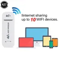 Pocket 4G LTE Rouer Dongle USB wireless Mobile a banda larga 150Mbps Modem Stick Scheda SIM Router wireless 150Mbps Modem Stick Ufficio