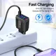 QC3.0 4 USB Port CellPhone Charger Adapter DC 5V 3.1A For Iphone Samsung Fast Charging For Huawei