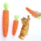 2 pcs Cat toy paper rope radish interactive sound toy Cat Supplies Pet Products