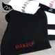 AHSNME Make Up Towel Black Dressing Table Towels Cosmetic Face Towel Embroidery Logo White Bath