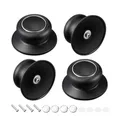 4 Sets Universal Pot Pan Lid Top Replacement Knob Silicone Glass Saucepan Casserole Kettle Cover