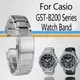Quick Release For Casio G-SHOCK GST-B200 Stainless Steel Watch band Folding buckle metal Men's