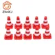 10pcs Mini Traffic Signs Roadblock Toy for Kids Construction Car Theme Party Traffic Cone Sport
