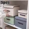 Foldable Storage Box with Lid Clothes and Toys Storage and Organisation Box Non-woven Storage Box