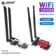 1200Mbps Bluetooth 4.0 PCi Express Wifi Adapter 2.4G/ 5G Dual Band Intel 7260 Wireless PCI-E Card