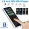 Nuovo lettore MP4 lettore MP3 MP4 portatile compatibile con Bluetooth 5.0 lettore MP3 TFT da 1.8