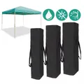 Canopy Storage Bag Black Waterproof Duffel Carrying Bag UV Resistant Tent Storage Supplies for