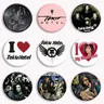 58mm German Rock Band Tom Bill Kaulitz I Love toyio Hotel Button Pin Punk Rock Roll Team spilla