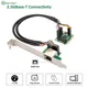 IOCREST Mini PCIe 2.5gb Ethernet Card 2.5GBase-T Gigabit Network Adapter with 1 Port 2500Mbps RJ45