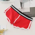 Pantaloncini con freccia da uomo Sexy U borsa convessa intimo sportivo Boxer Aro pantaloni cotone