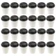 50pcs Disposable Coffee Cups Insulation Takeaway Double-Layer Paper Cup Disposable Takeaway Double