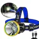 Portable Led Headlamp Rechargeable Waterproof Super Bright Head-mounted Flashlight Torch For Fishing