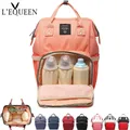 Lequeen Mummy Maternity Diaper Bag Backpack Nappy Bag Large Capacity Stroller Bag Travel Diaper