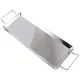 Stainless Steel Grill Plate Tray Universal Griddle Flat Top Plate Grill Bowl Grill Accessories Bbq