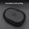 Custodia per auricolari KZ Custodia per cuffie ovale in pelle PU Borsa da viaggio antipolvere