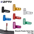 ZTTO 2Pcs MTB Mountain Bicycle Presta Valve Caps F/V Protector For Road Bike French Tyre F/V Inner