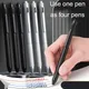 Gravity Sensing Pen Metal Multi-Function Pen Red Black Blue Ballpoint Pen+Pechanical Pencil Four in