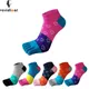 Cute Toe Boat Socks Women Girl Patchwork Love Striped Cotton Shallow Mouth Sweat-Absorbing Casual No