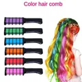 6/1Pc Hair Chalk Professional Hair Color Mascara Dyes Chalk With Comb Mini Woman Disposable Hair