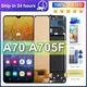 A70 Display Screen With Frame For Samsung A70 SM-A705F A705FN/DS LCD Display Touch Screen Digitizer