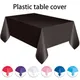 Large Plastic Rectangle Table Cover Cloth Wipe Clean Party Tablecloth Covers