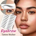 Magic False Eyebrows 4D Hair-like Eyebrow Tattoo Sticker Waterproof Lasting Makeup Water-based Eye