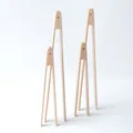 1pc Bamboo Toaster Kitchen Tongs Long Easy Grip Toaster Serving Tongs for Cooking Toast Bread