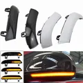 Nero Per VW GOLF 5 GTI V MK5 Jetta Passat B5.5 B6 Sharan Superb EOS Dinamico LED Indicatore di direzione Indicatore specchietto laterale