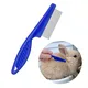 Small Pet Grooming Brush Rabbit Hair Remover Flea Comb Shampoo Bath Brush for Rabbit Hamster Guinea