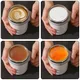Coffee Milk Mixing Cup Magnetic Rotating Blender Auto Stirring Cup New Lazy Smart Mixer Warmer