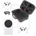 Hard Carrying Case Game Console Travel Controllers Storage Bag Protective Bag Joystick Pouch Storage