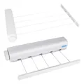 Retractable Clothes Line Laundry Drying Rack Wall Clothing Towel er Line Rope Bathroom Clothes Dryer