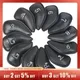 FINGER TEN Golf Iron Head Covers Value 12 Piece Set Synthetic Leather Deluxe Club Headcover